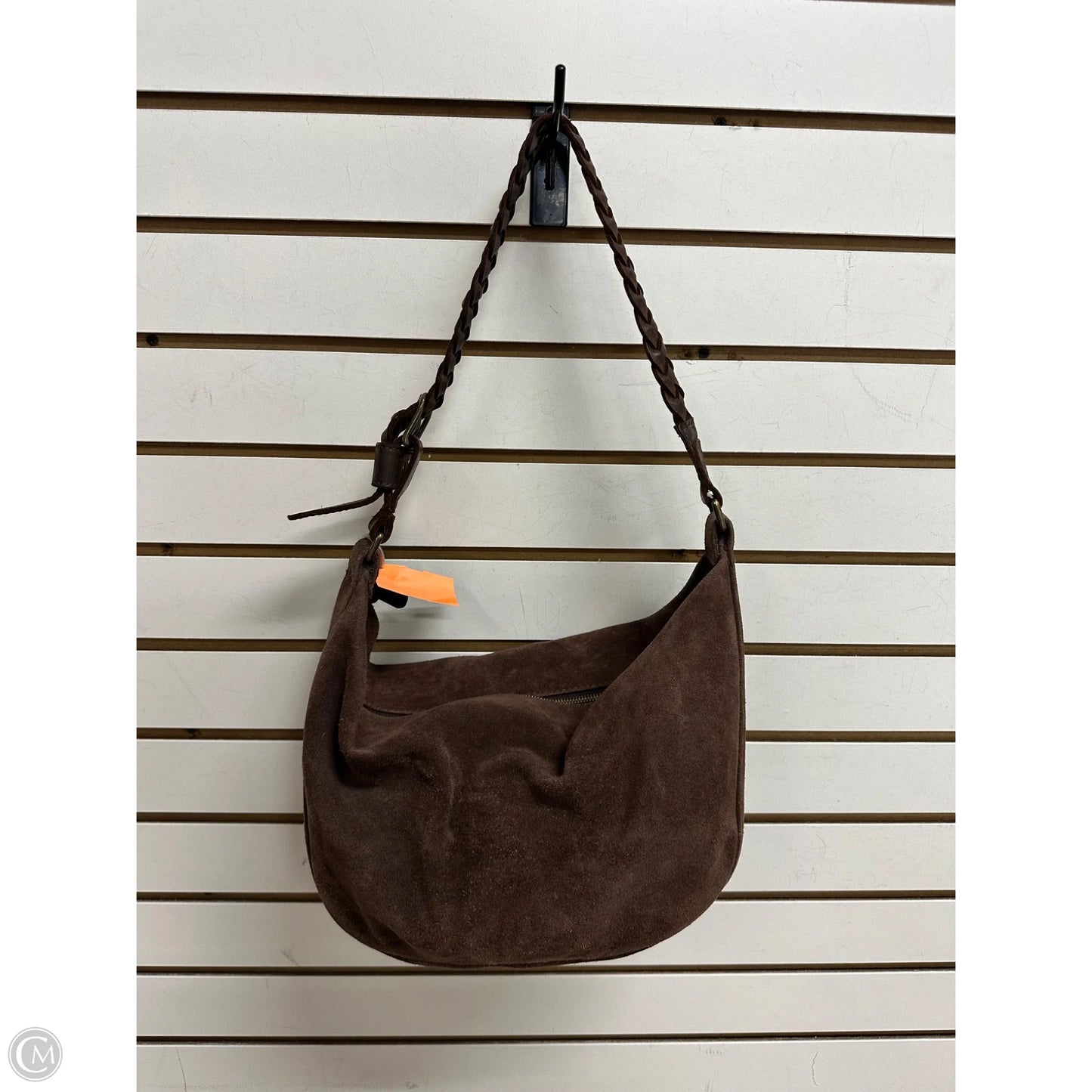 Handbag Leather By Parker Clay, Size: Medium