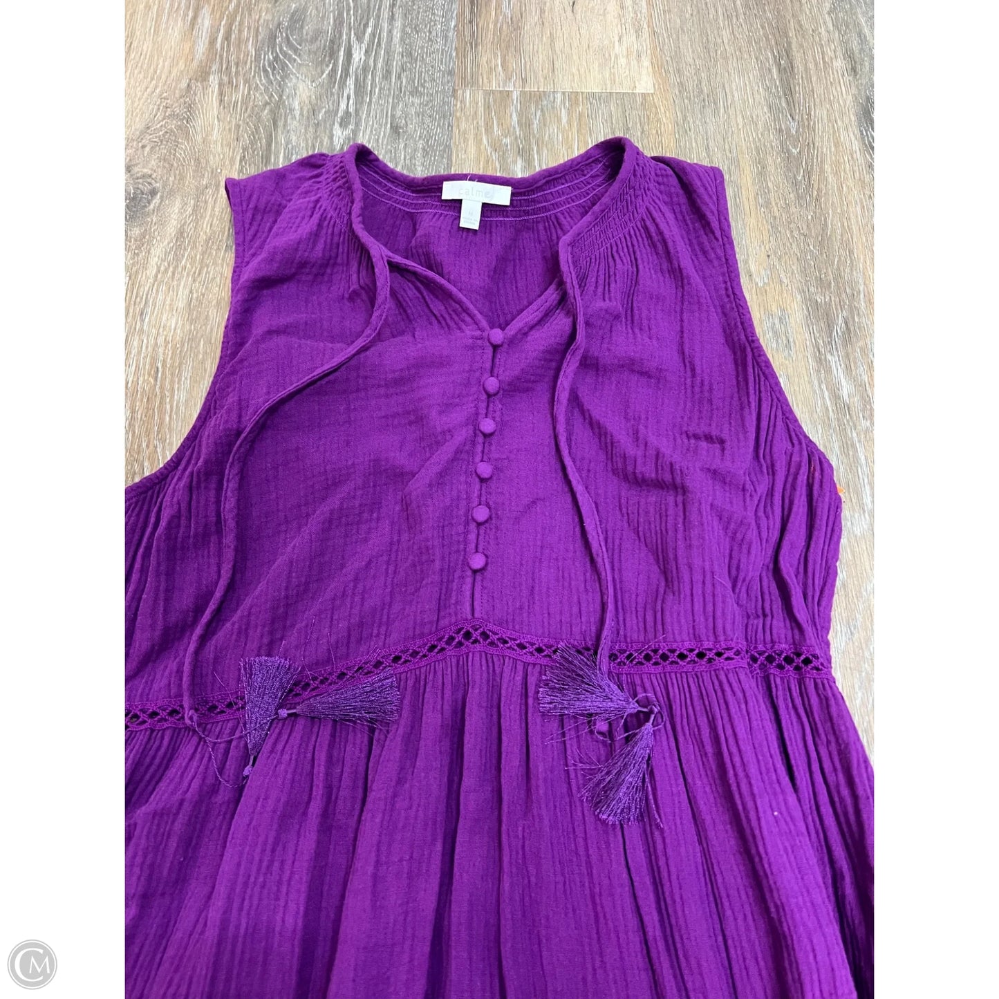 Dress Casual Maxi By Calme Johnny Was In Purple, Size: M