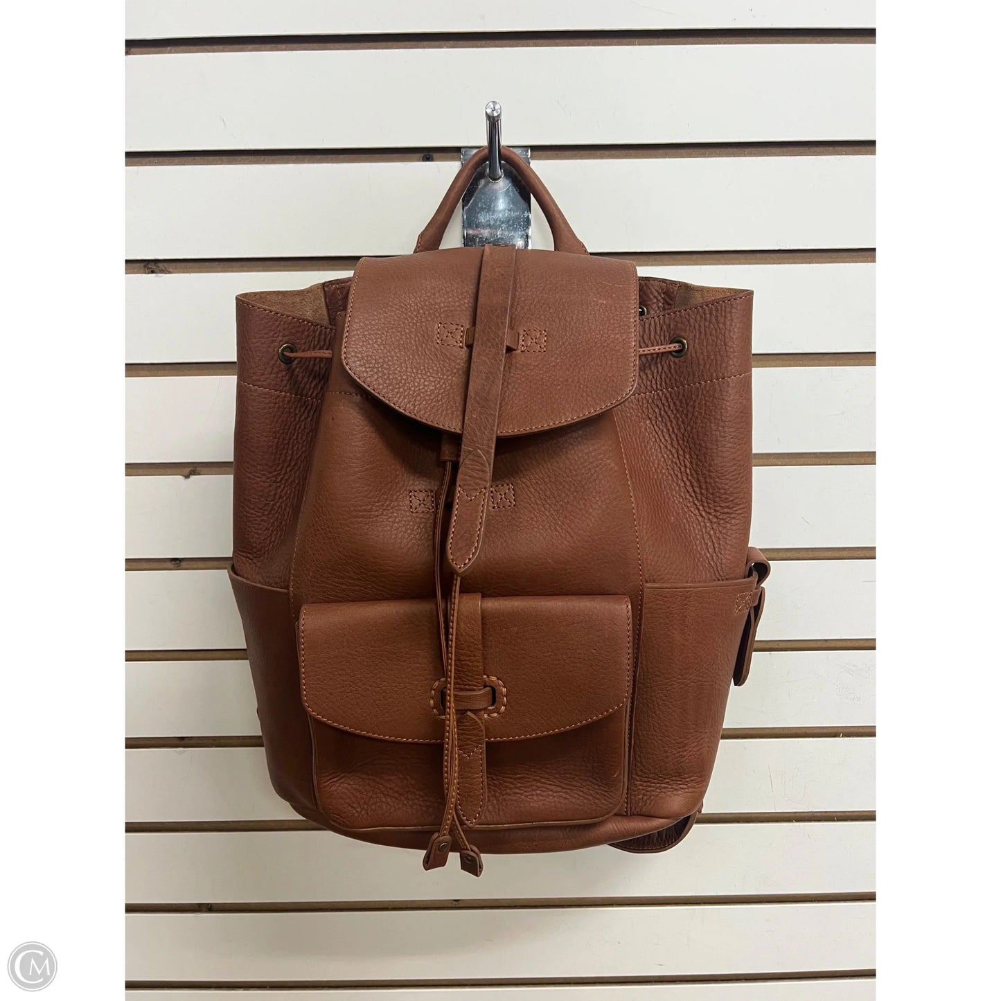 Backpack Leather By WILL, Size: Large