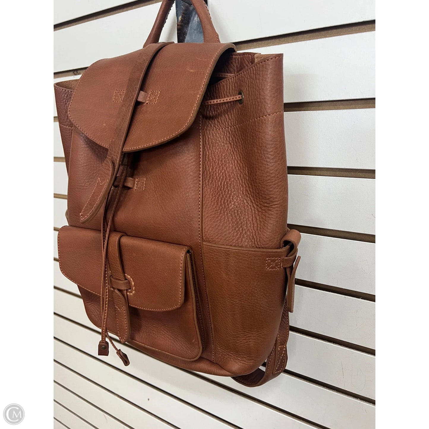 Backpack Leather By WILL, Size: Large