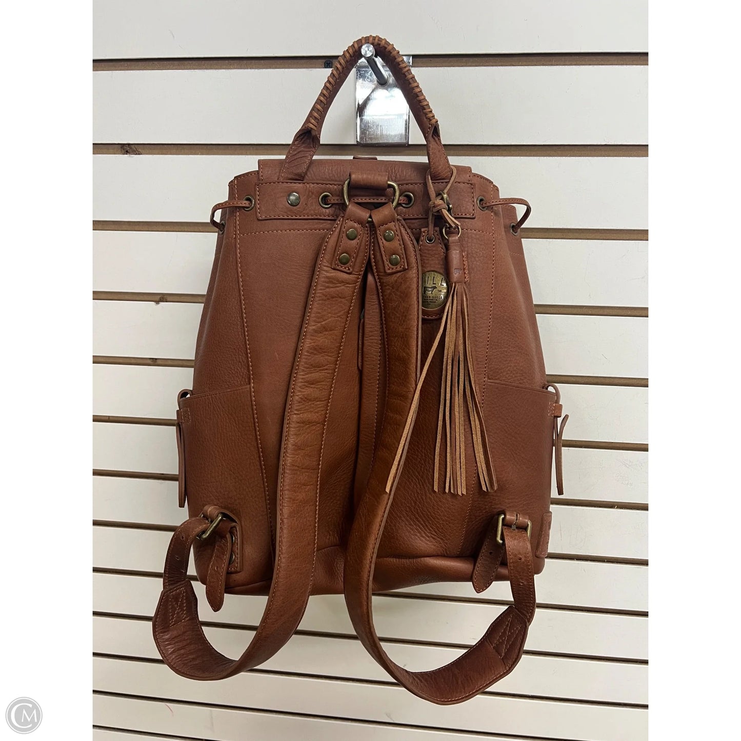 Backpack Leather By WILL, Size: Large