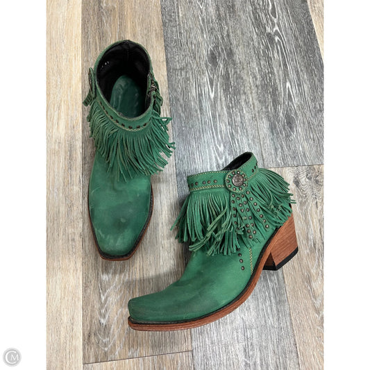 Boots Western By Liberty Black In Green, Size: 8.5
