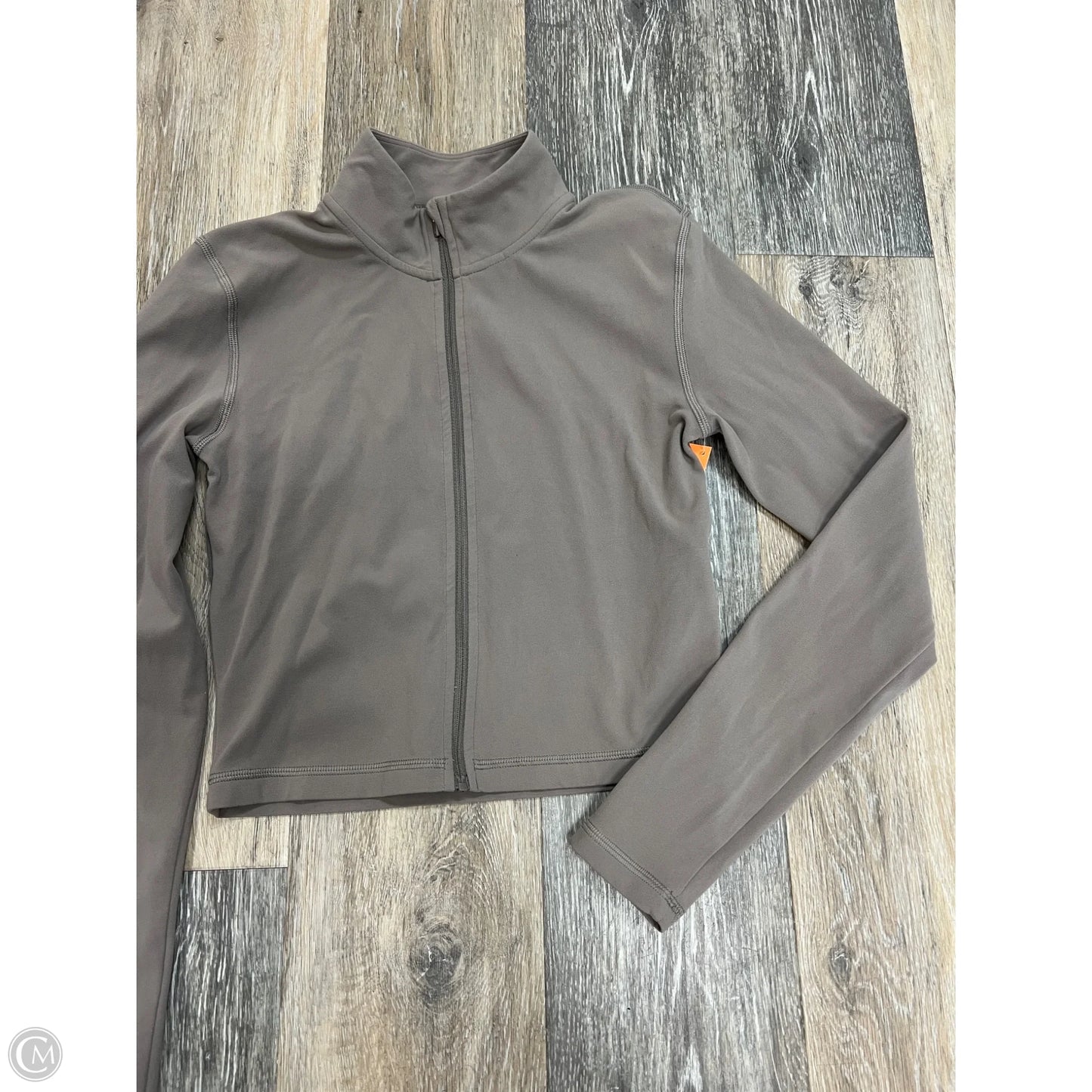 Athletic Jacket By Aritzia In Tan, Size: S