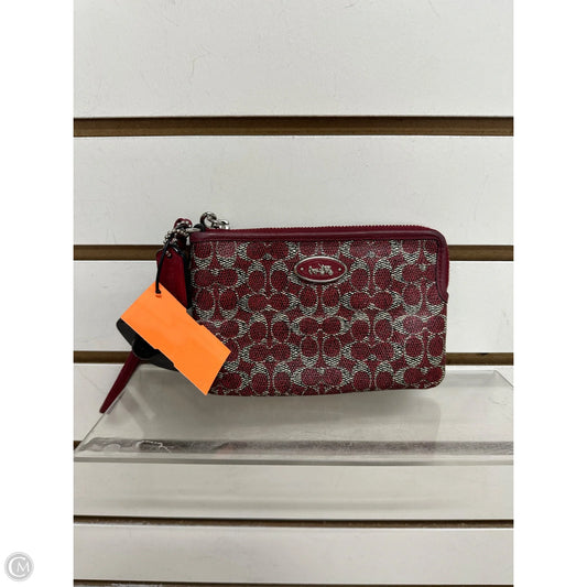 Wristlet Designer By Coach, Size: Small