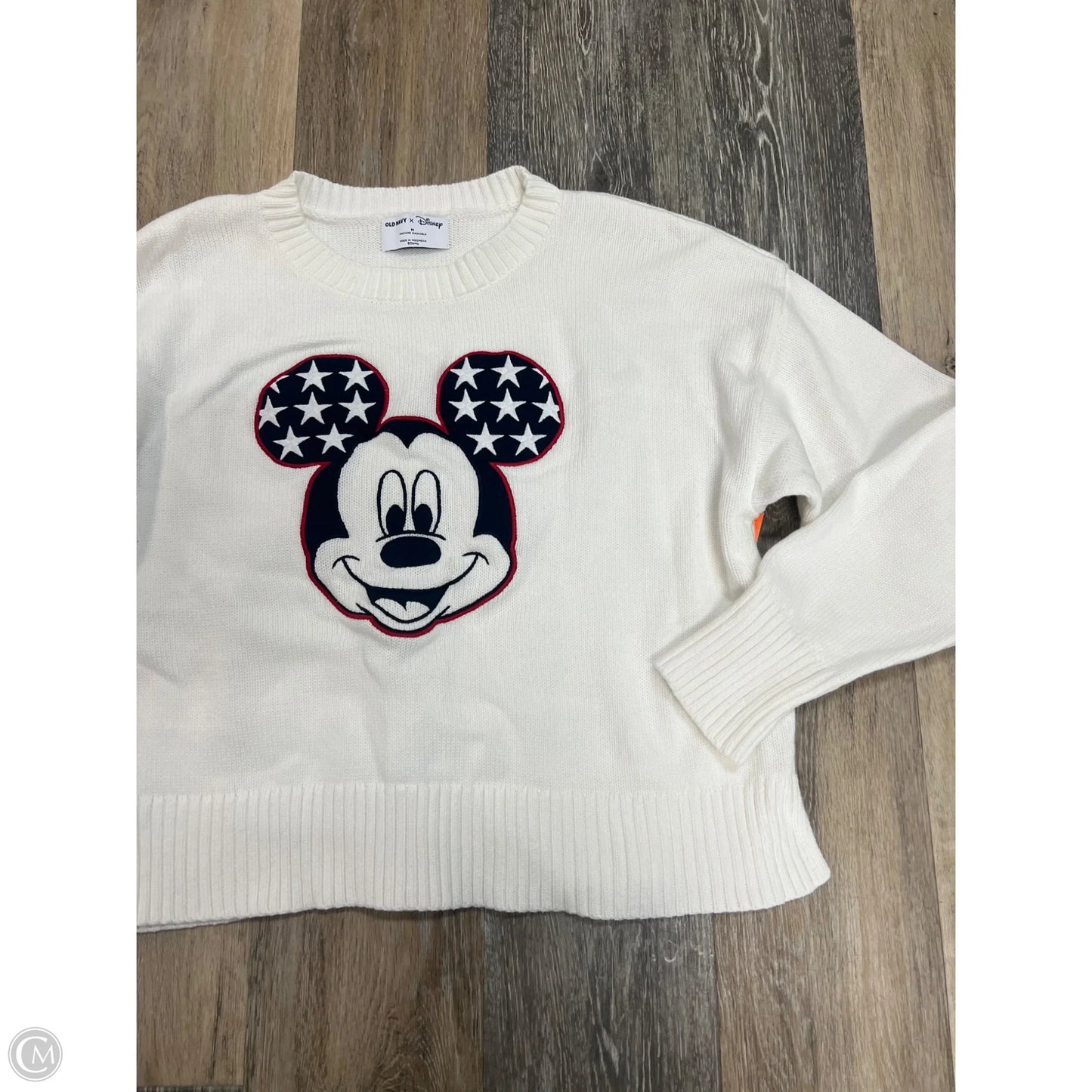 Sweater By Old Navy x Disney In White, Size: M