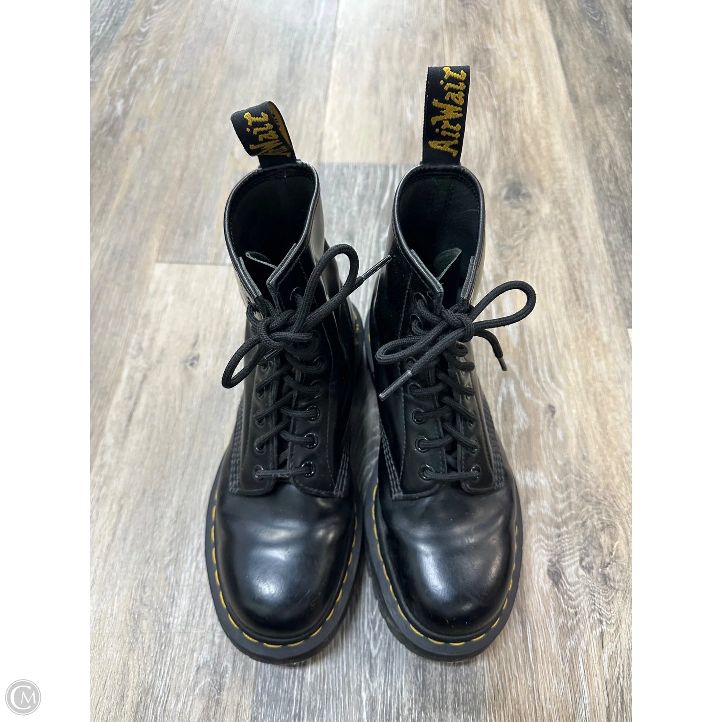 Boots Ankle Flats By Dr Martens In Black, Size: 9