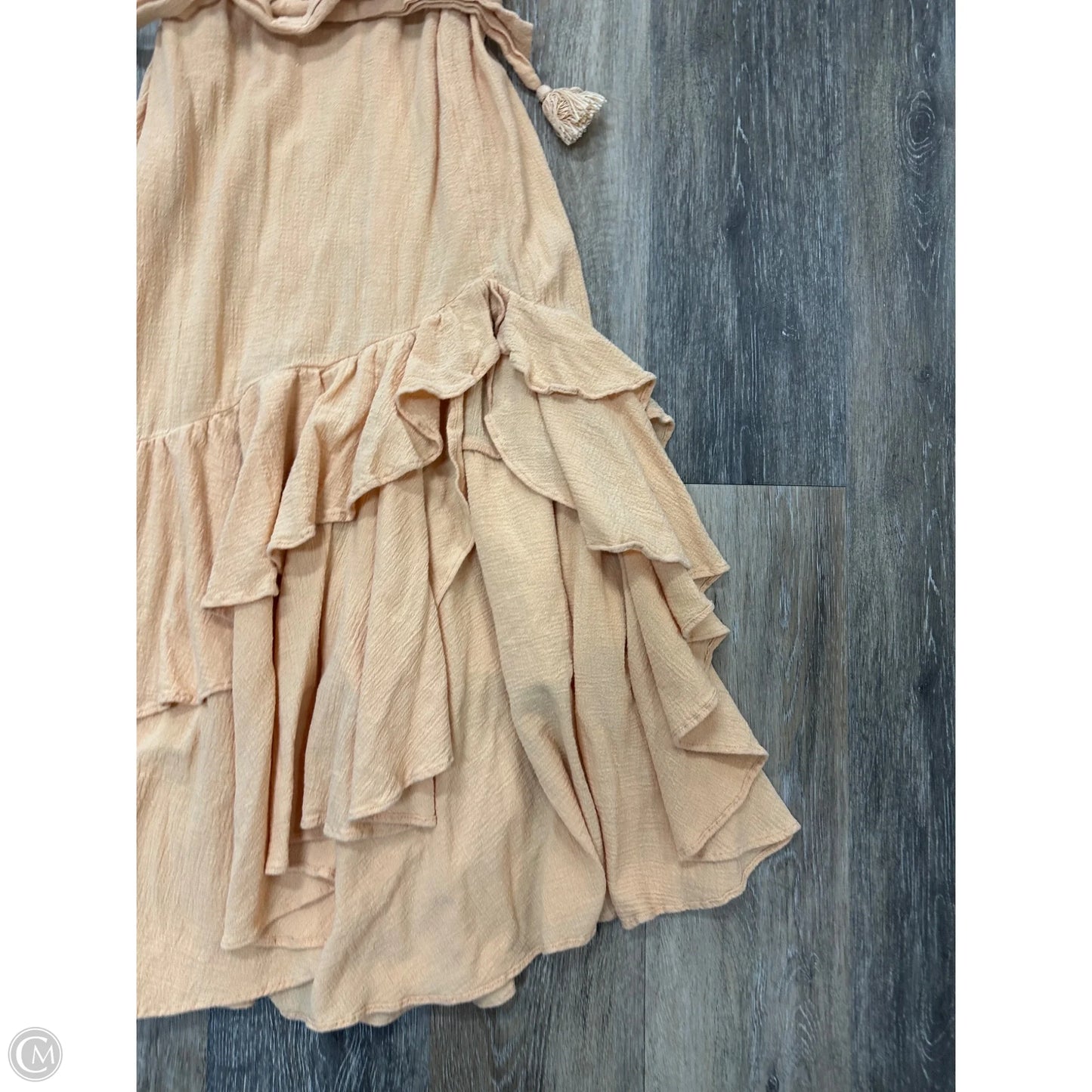Dress Casual Maxi By Free People In Orange, Size: Xs