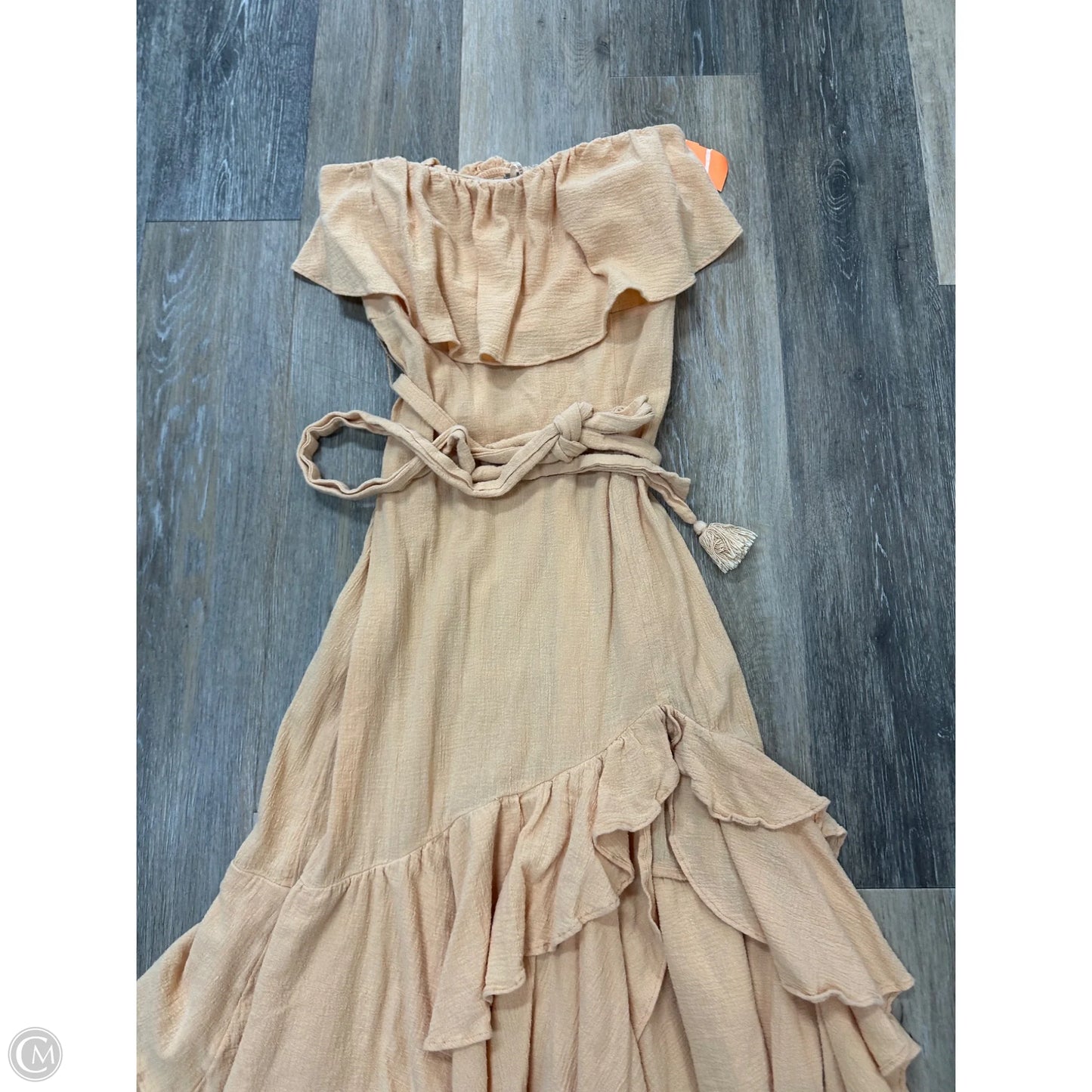 Dress Casual Maxi By Free People In Orange, Size: Xs