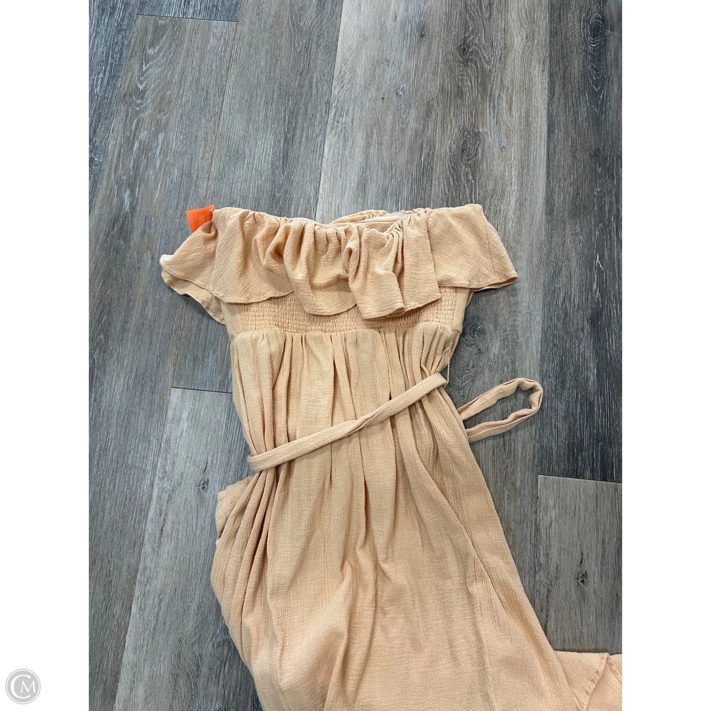 Dress Casual Maxi By Free People In Orange, Size: Xs