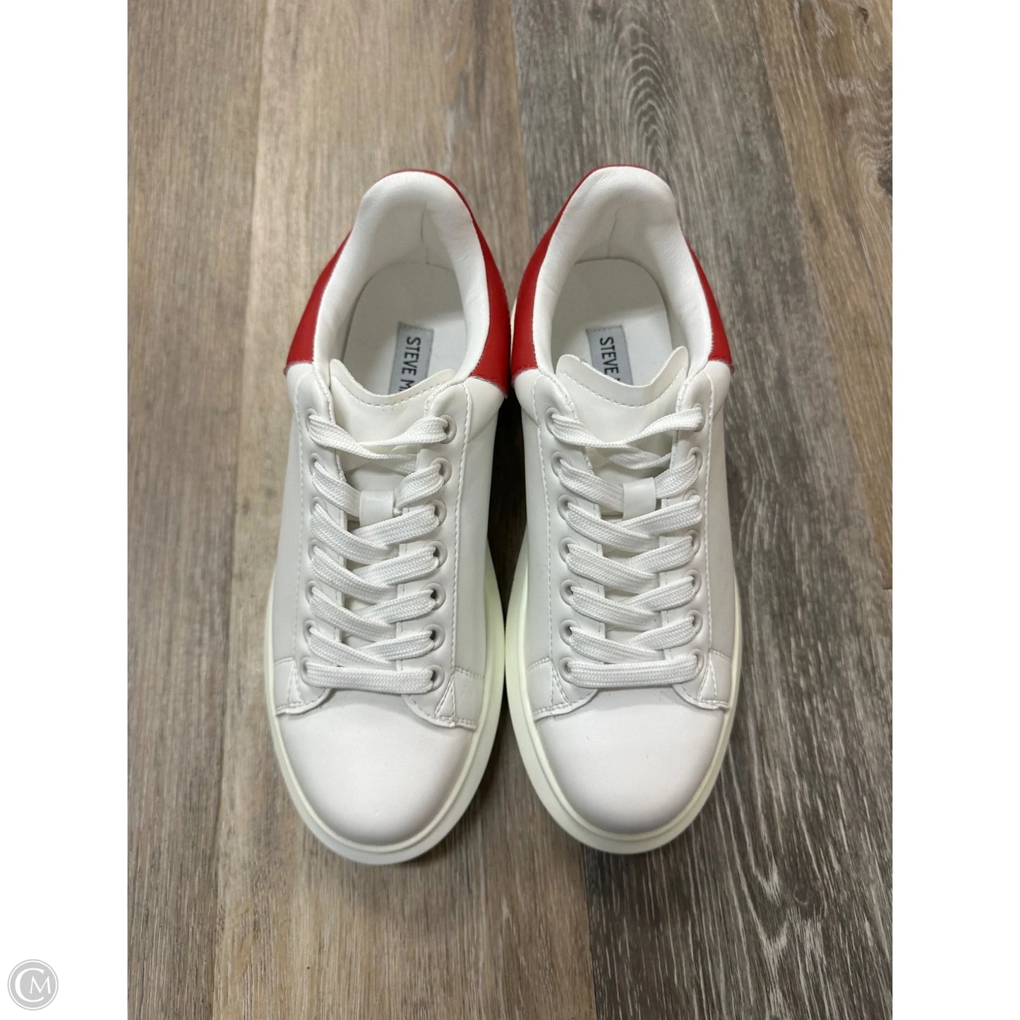 Shoes Sneakers By Steve Madden In White, Size: 7.5
