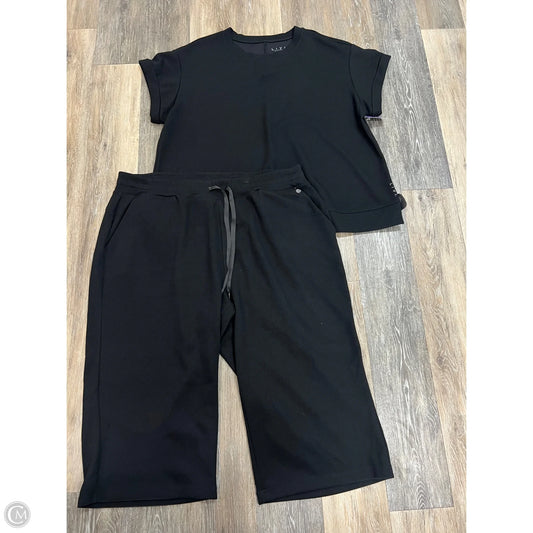 Lounge Set Pants By Livi Active In Black, Size: 3x