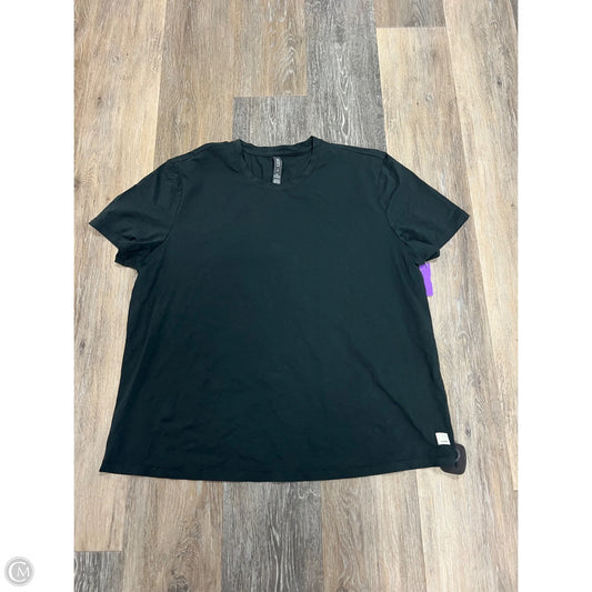 Athletic Top Short Sleeve By Vuori In Grey, Size: M