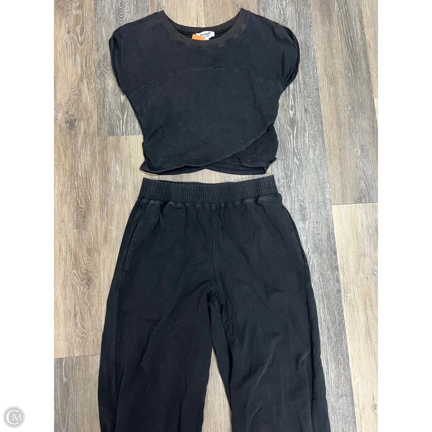 Pants Set 2pc By Eesome In Black, Size: M