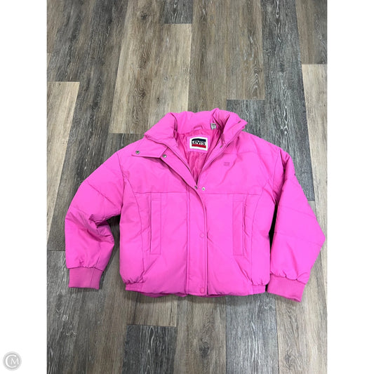 Coat Puffer & Quilted By Levis In Pink, Size: Xs