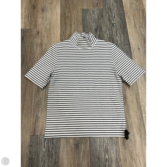 Top Short Sleeve By J. Crew In Striped Pattern, Size: M