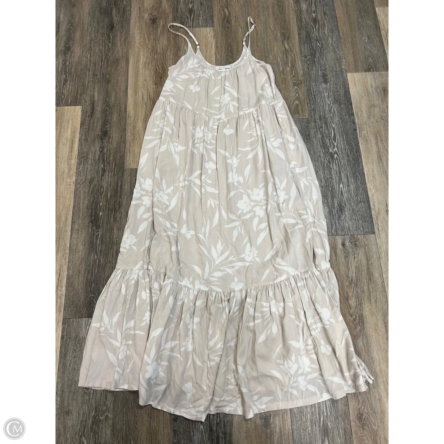 -Dress Casual Maxi By Z Supply In Cream, Size: S