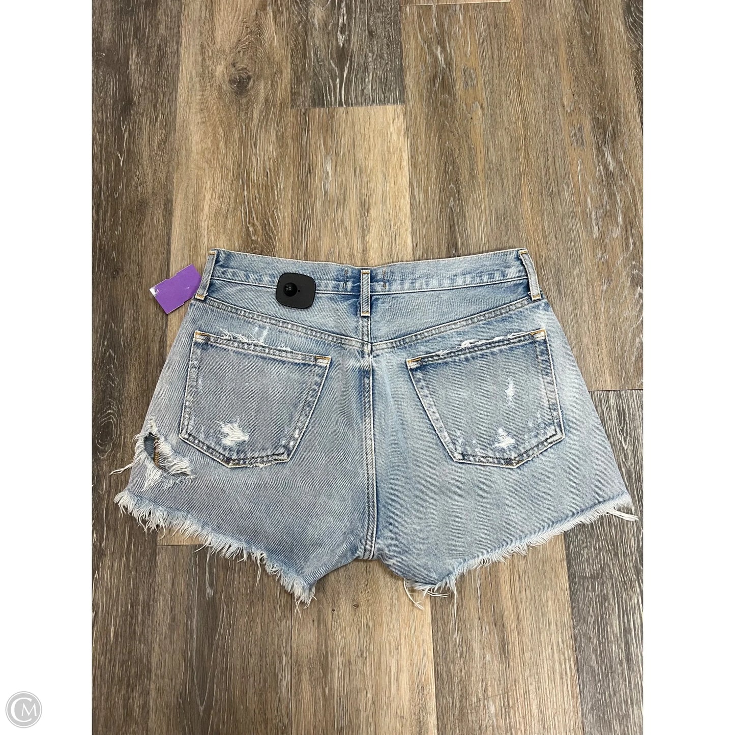 Shorts By Agolde In Blue Denim, Size: 6/28