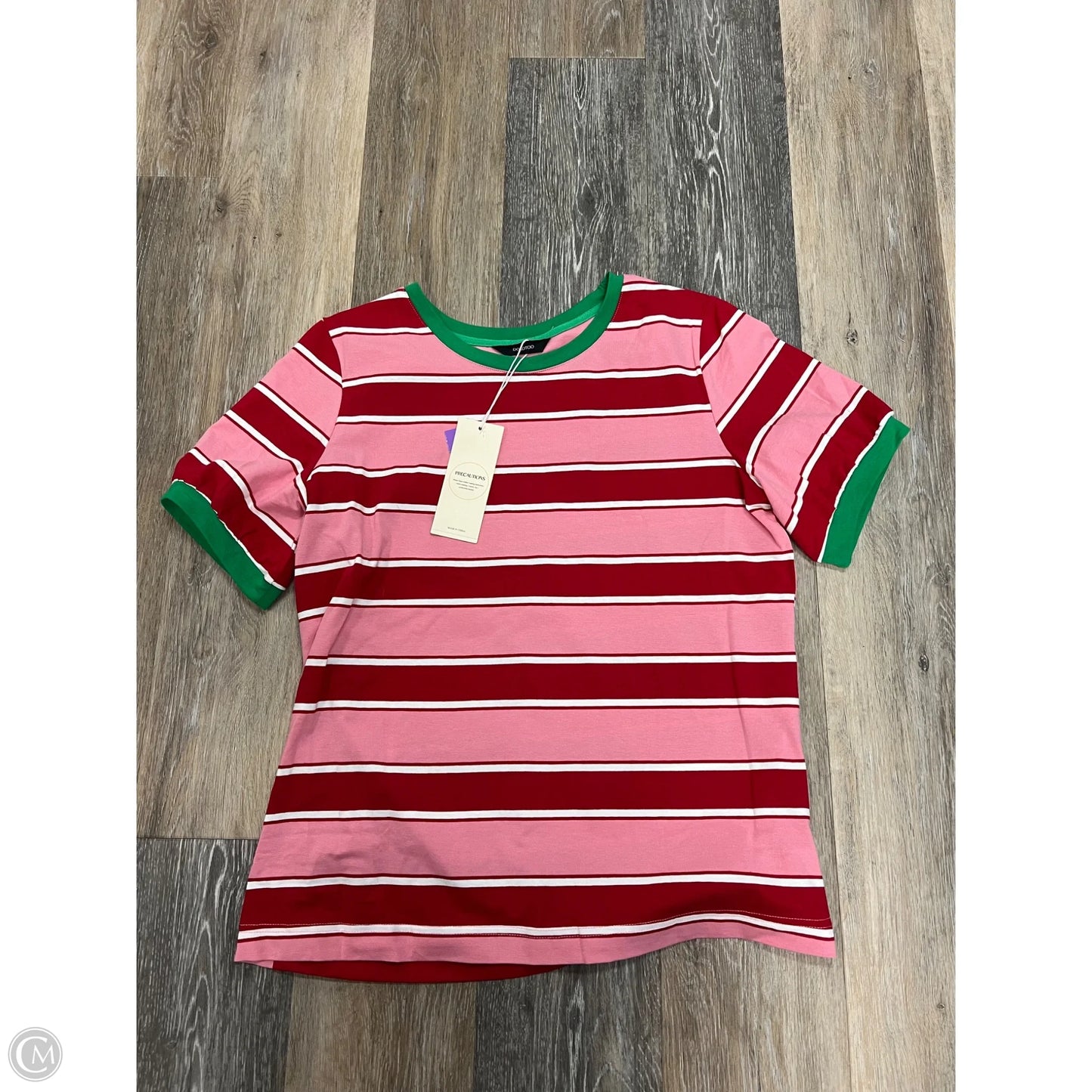 Top Short Sleeve By Dokotoo In Red, Size: M