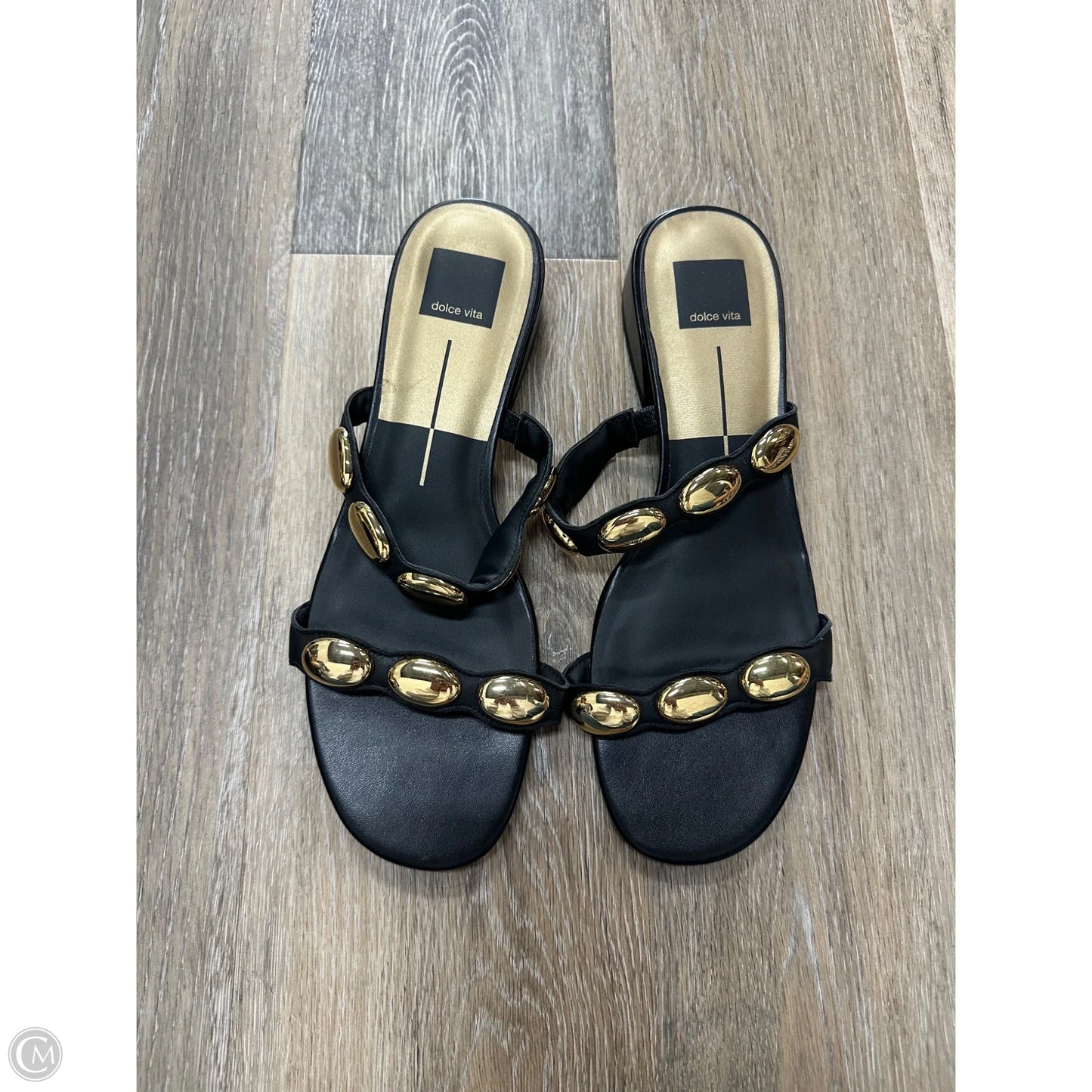 Sandals Flats By Dolce Vita In Black, Size: 9.5