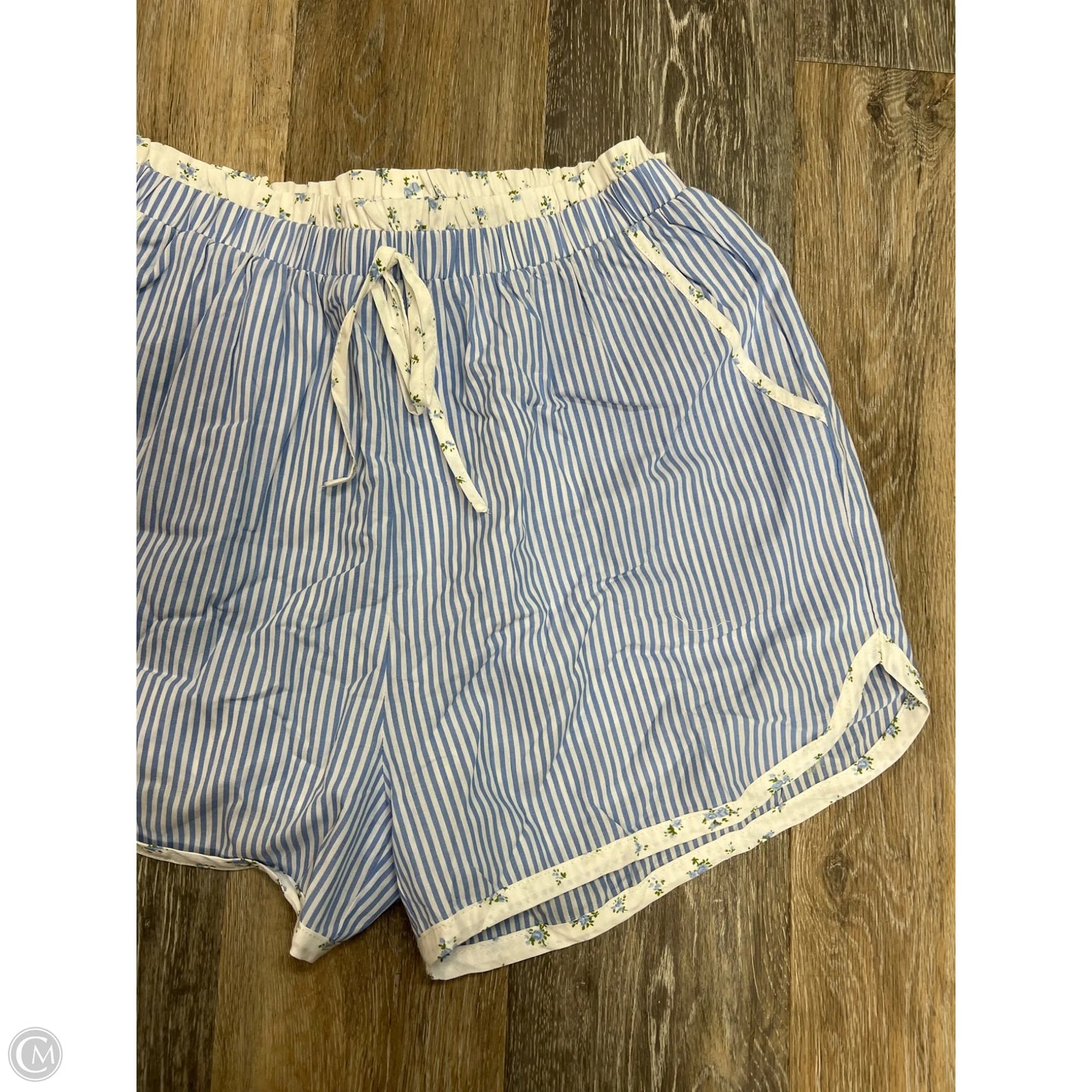 2pc Short Set By &merci In Blue, Size: M