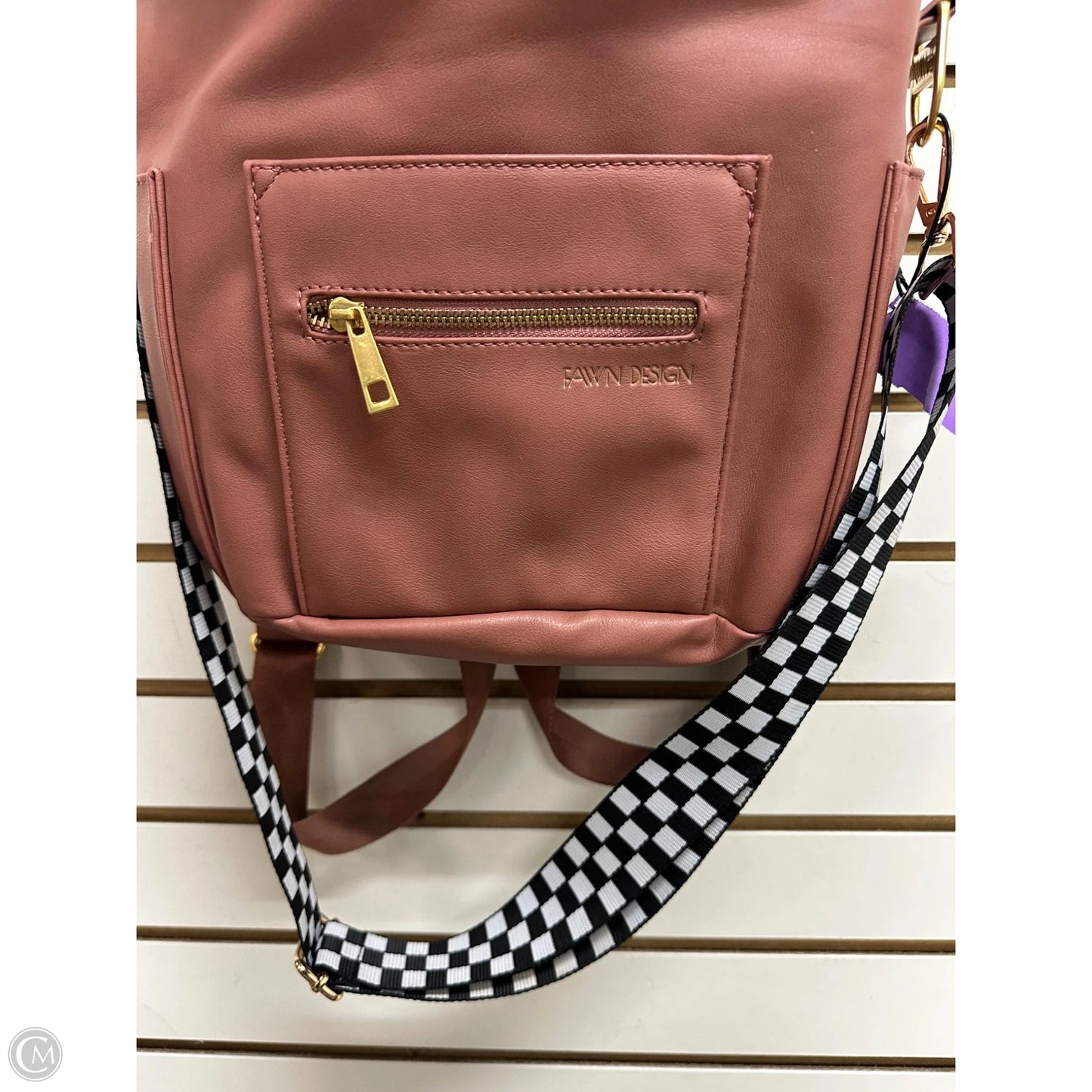 Diaper Bag By Fawn Design, Size: Medium