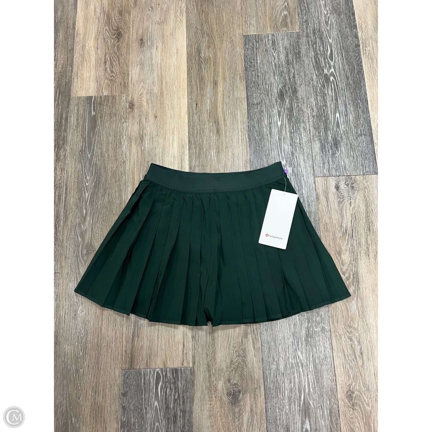 Athletic Skort By Lululemon In Green, Size: 6