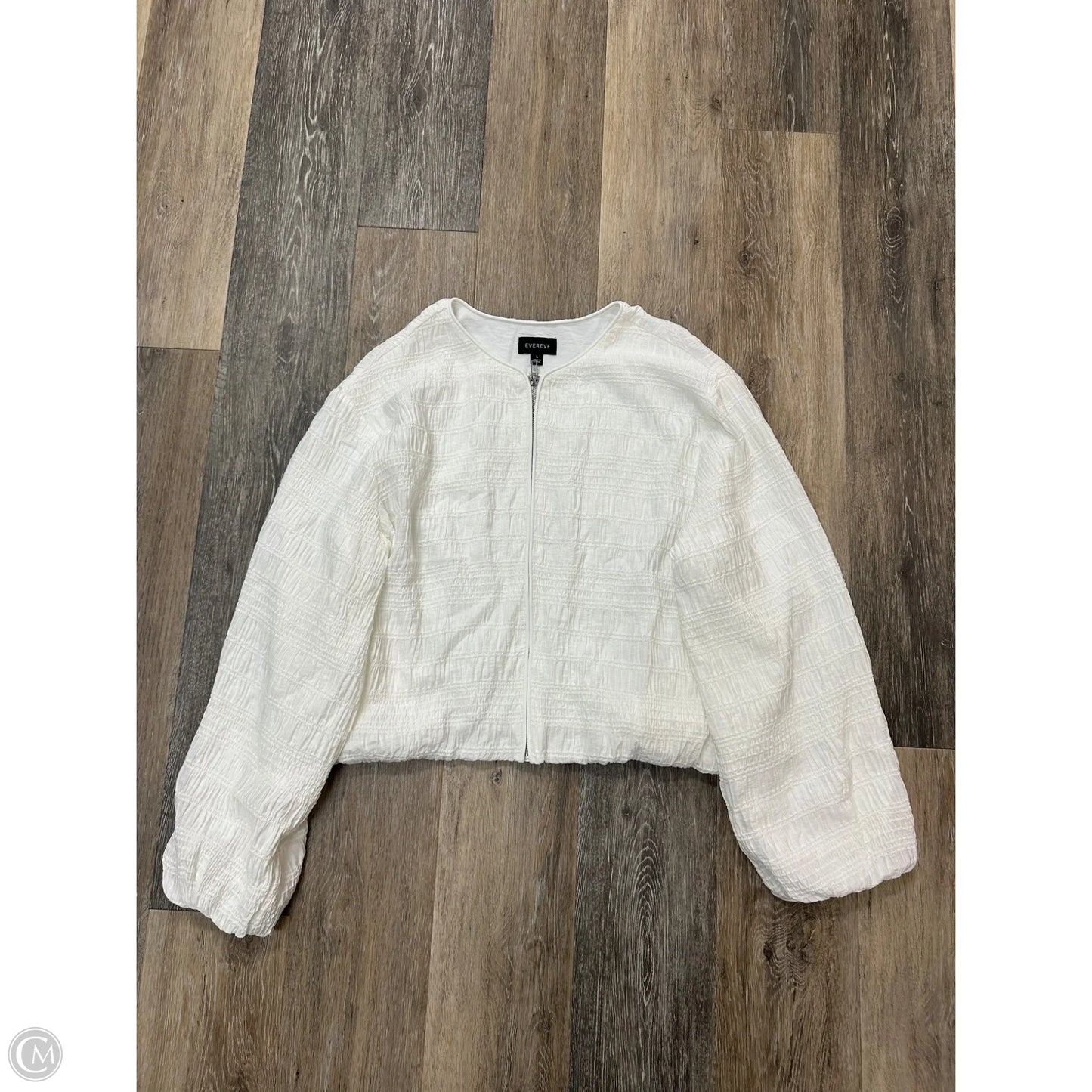 Jacket Other By Evereve In White, Size: L
