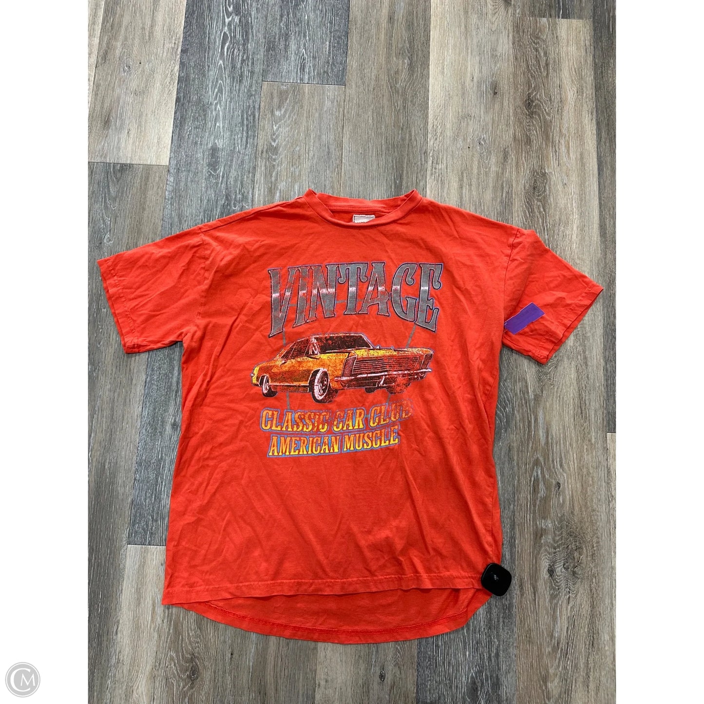 Top Short Sleeve By Modish Rebel In Orange, Size: Xs