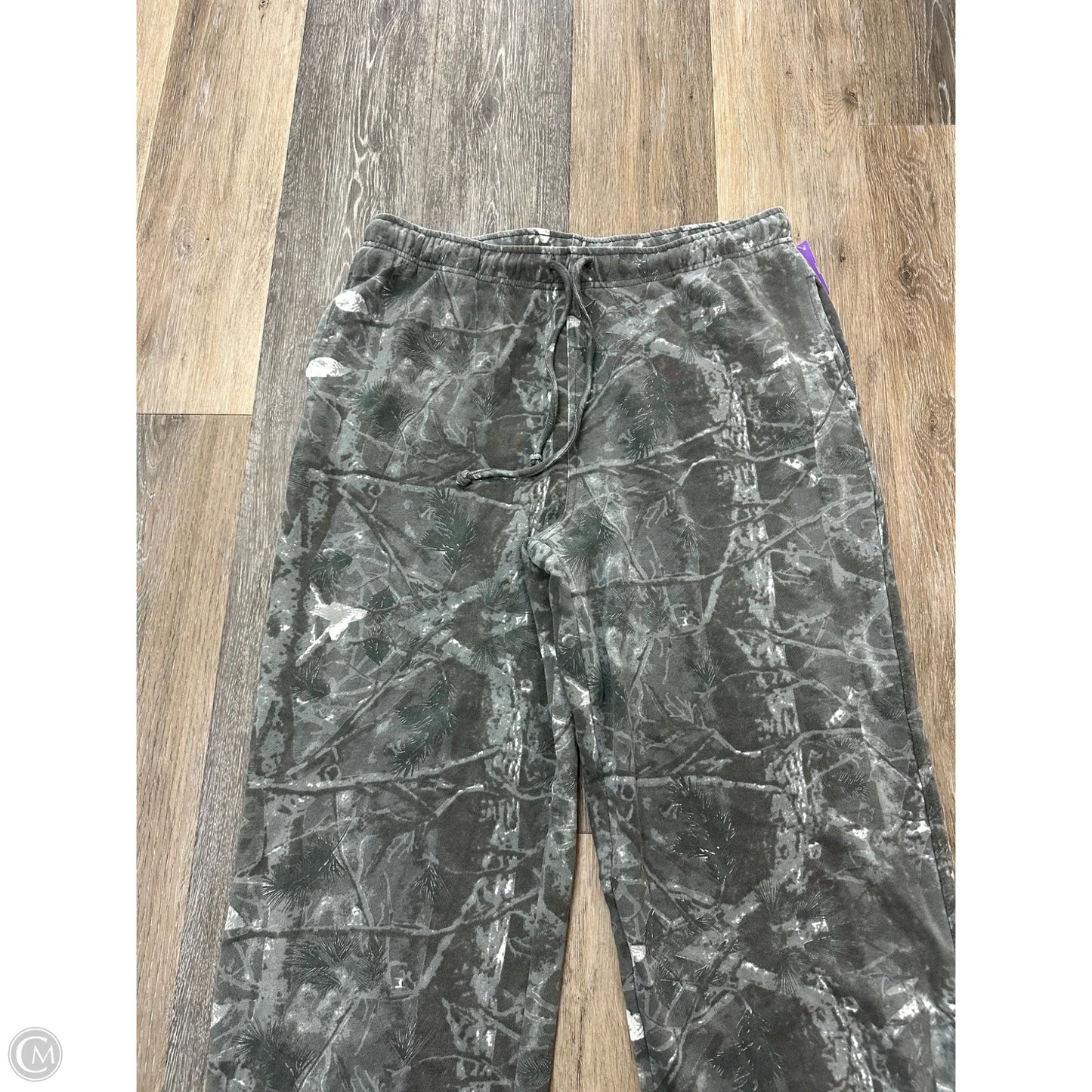 -Pants Lounge By Thread And Supply In Camouflage Print, Size: L
