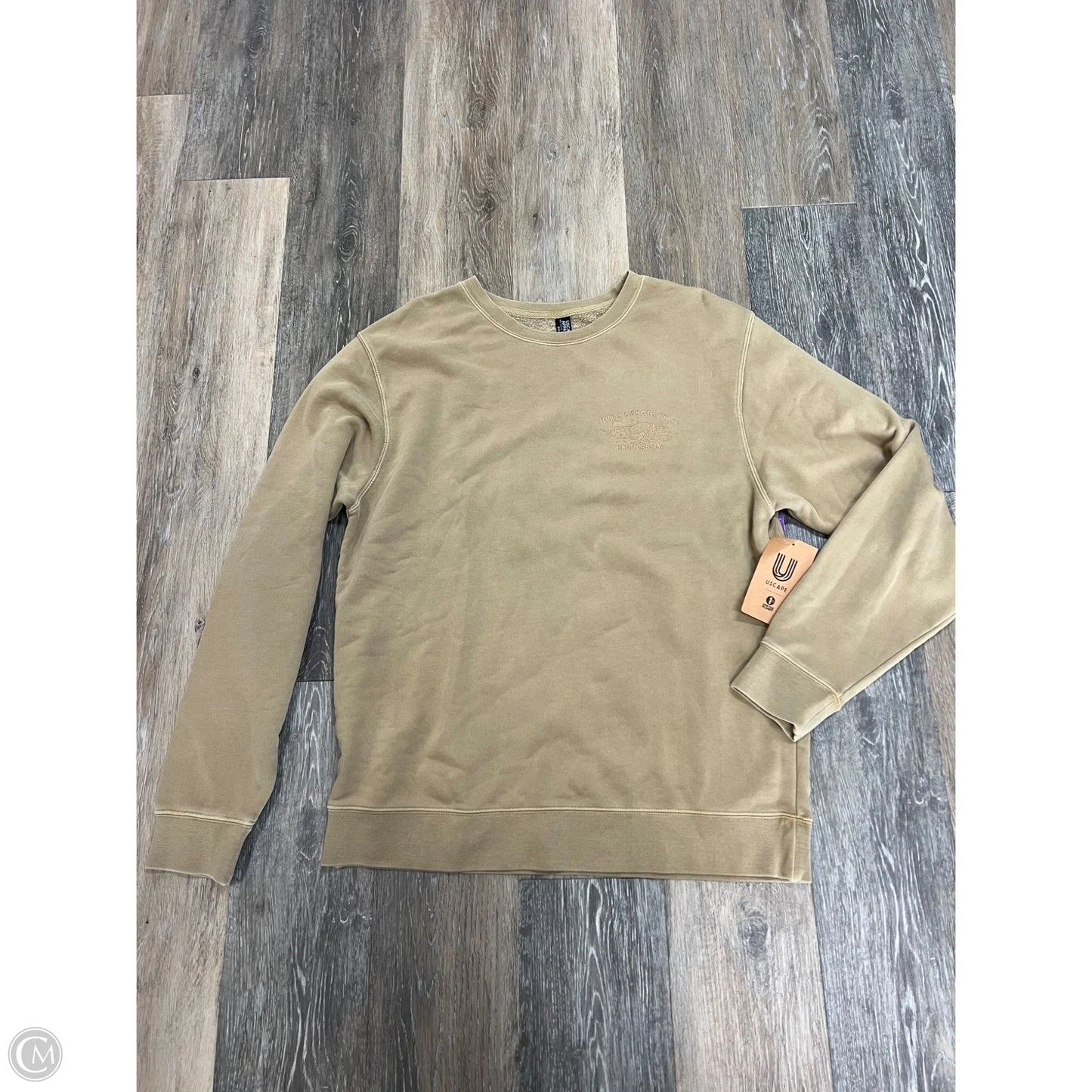 Sweatshirt Crewneck By NDSU In Tan, Size: M