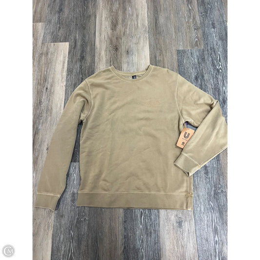Sweatshirt Crewneck By NDSU In Tan, Size: M