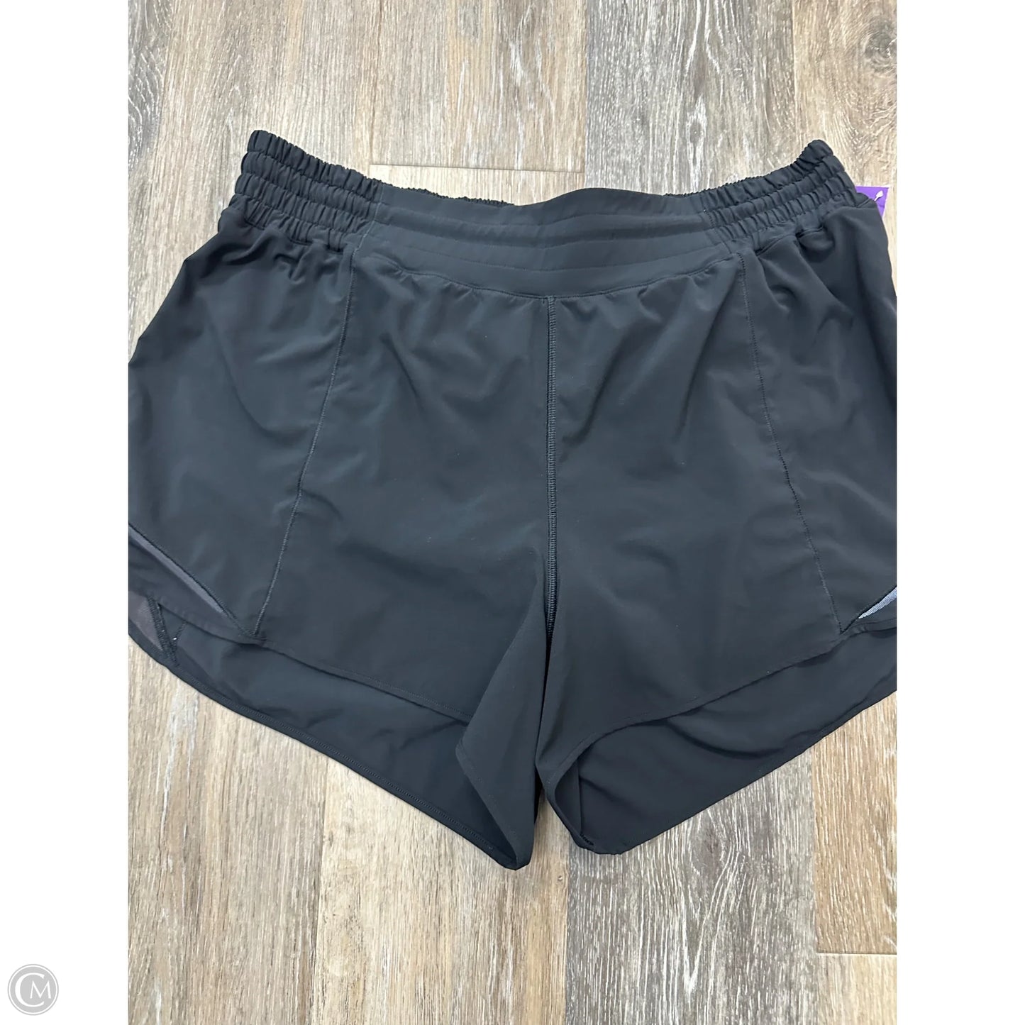 Athletic Shorts By Lululemon In Black, Size: 16