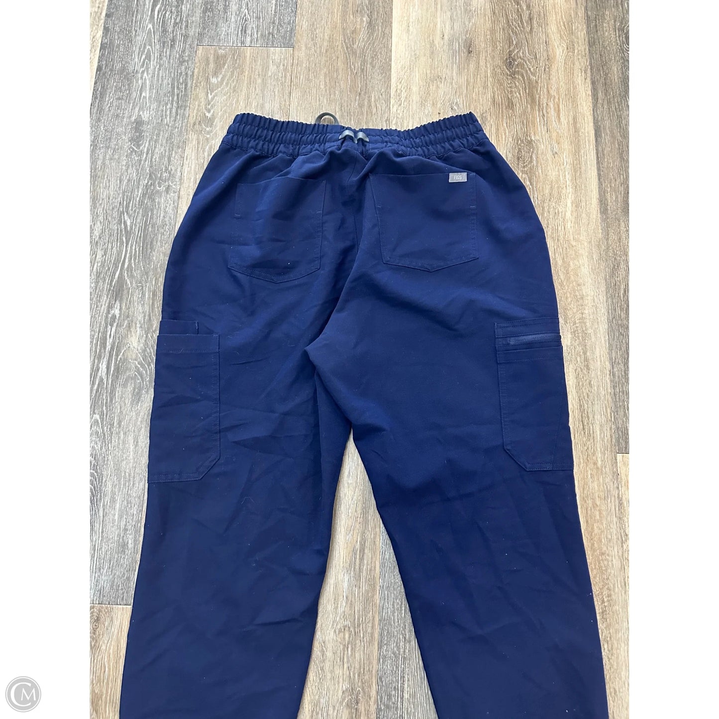 Athletic Pants By Figs In Blue, Size: L