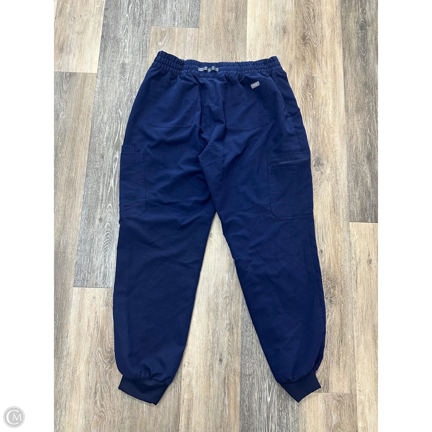 Athletic Pants By Figs In Blue, Size: L