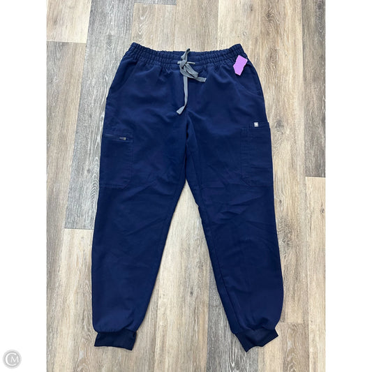 Athletic Pants By Figs In Blue, Size: L