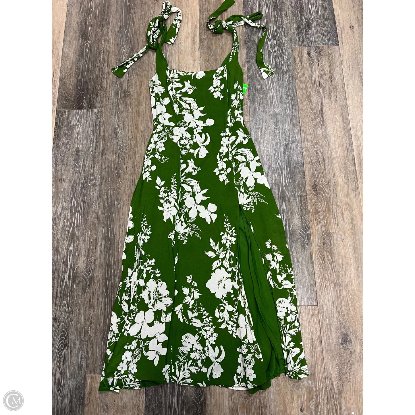 Dress Casual Midi By Reformation In Green, Size: 4