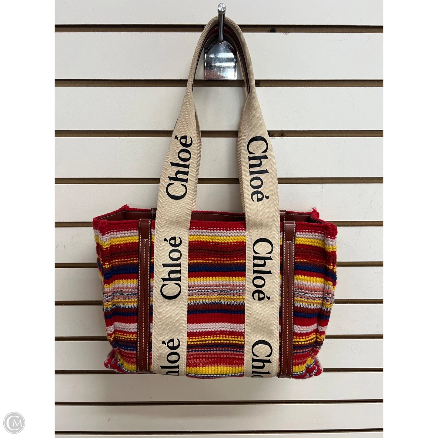 Tote Luxury Designer By Chloe, Size: Medium
