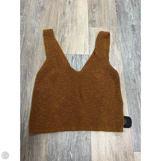 Tank Top By Madewell In Brown, Size: S