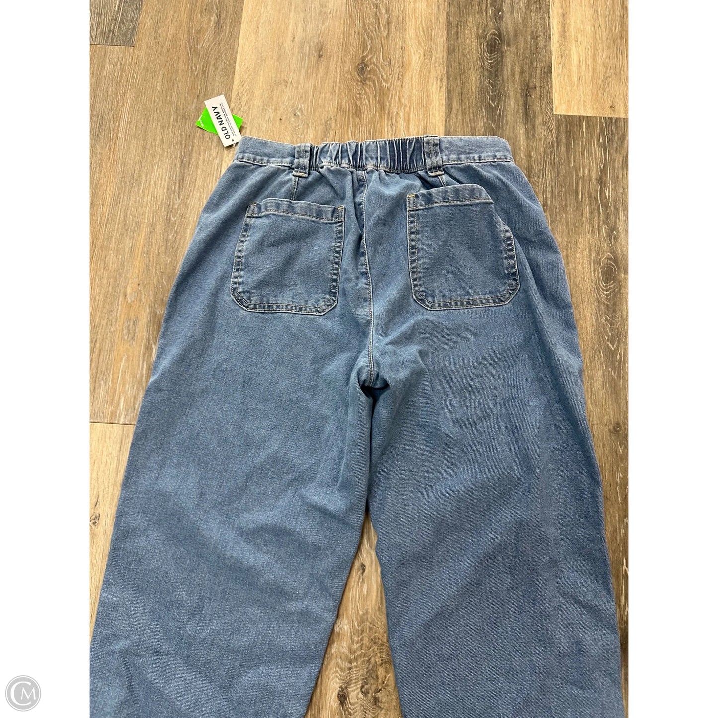 Jeans Straight By Old Navy In Blue Denim, Size: M