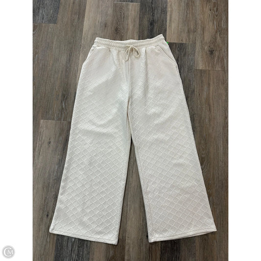 Pants Lounge By Polagram In Cream, Size: M