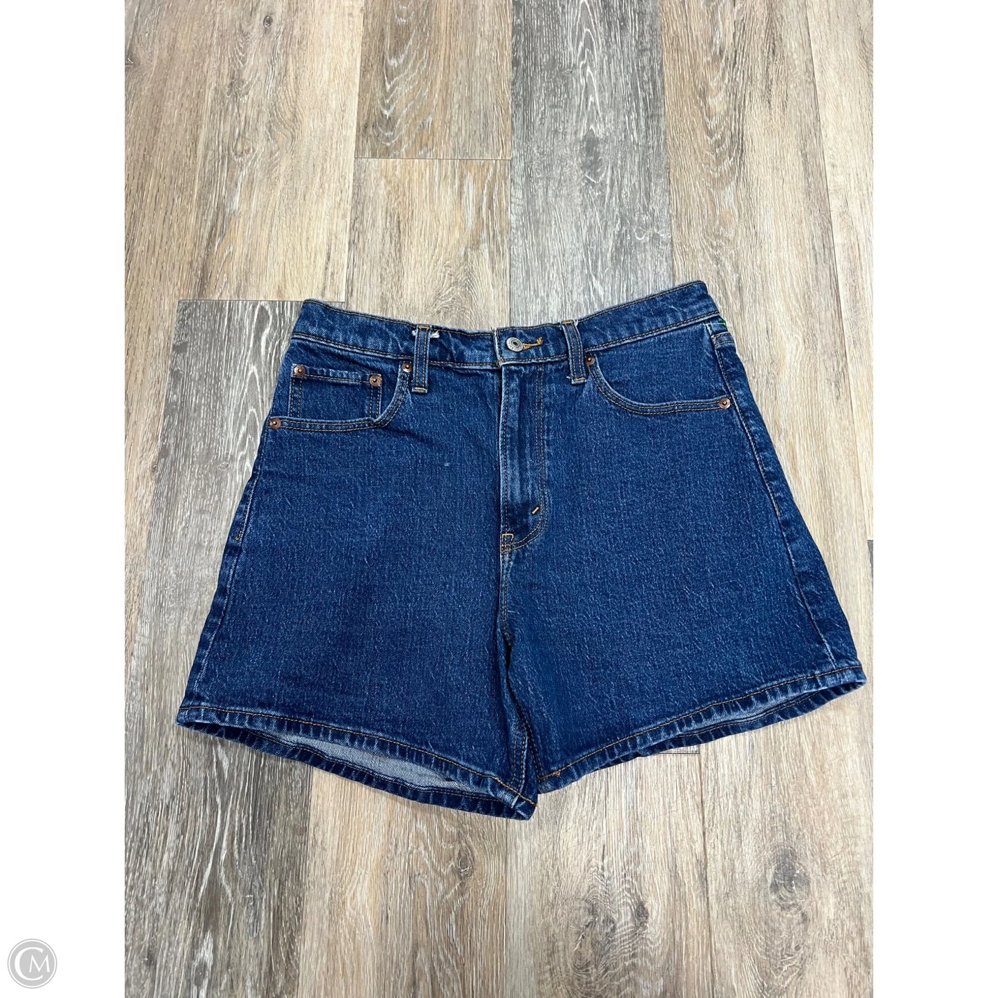 Shorts By Abercrombie And Fitch In Blue Denim, Size: 6