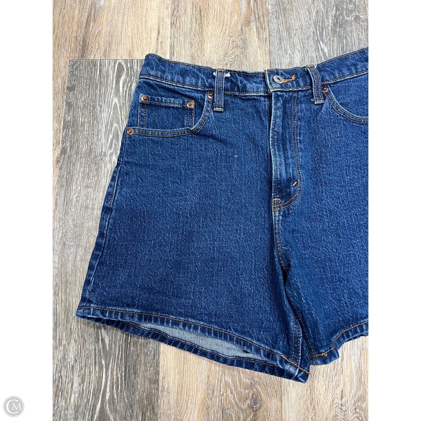 Shorts By Abercrombie And Fitch In Blue Denim, Size: 6