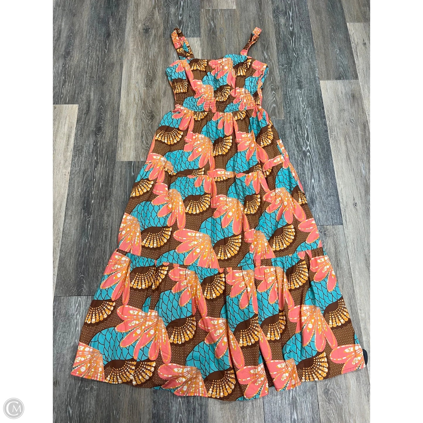 Dress Casual Maxi By Cleobella In Orange, Size: M