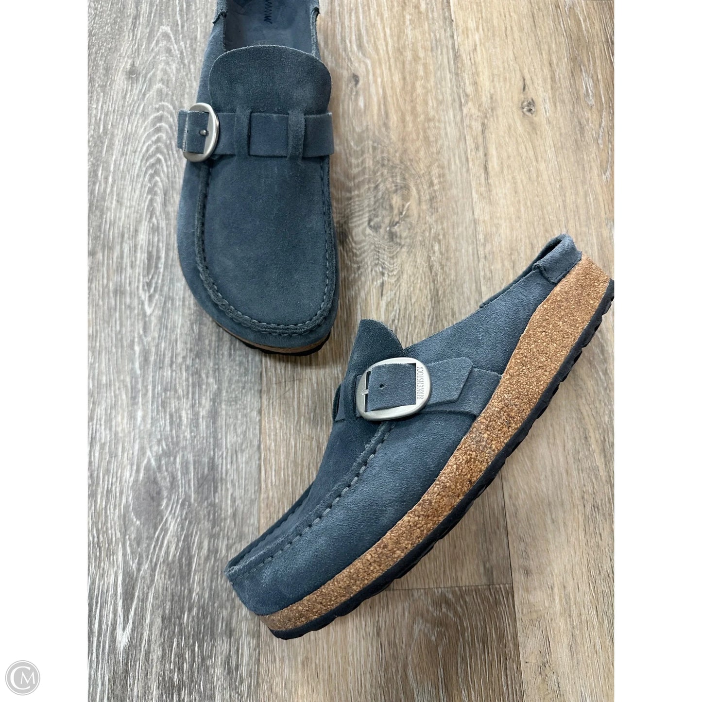 Shoes Flats By Birkenstock In Blue, Size: 11 (42)