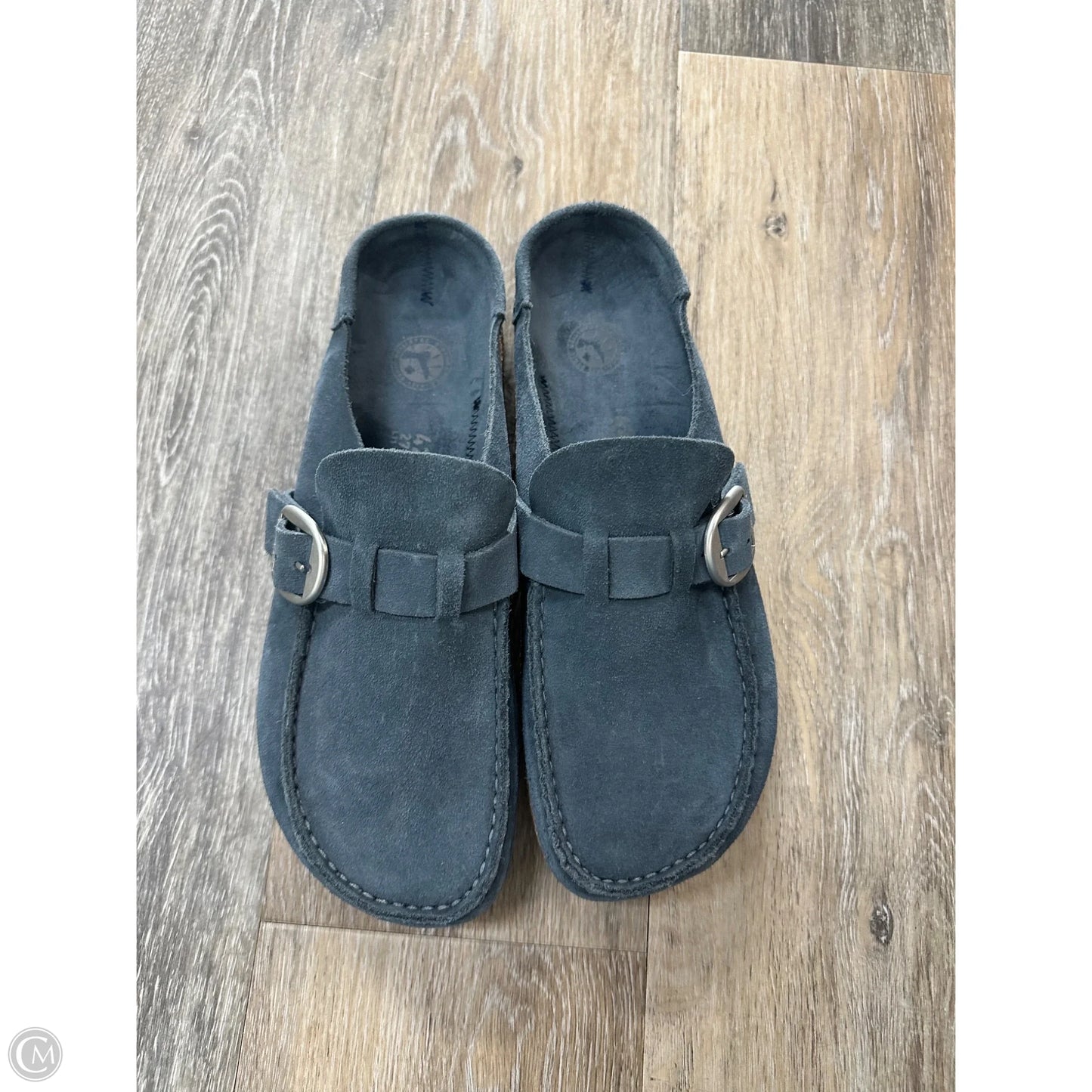 Shoes Flats By Birkenstock In Blue, Size: 11 (42)