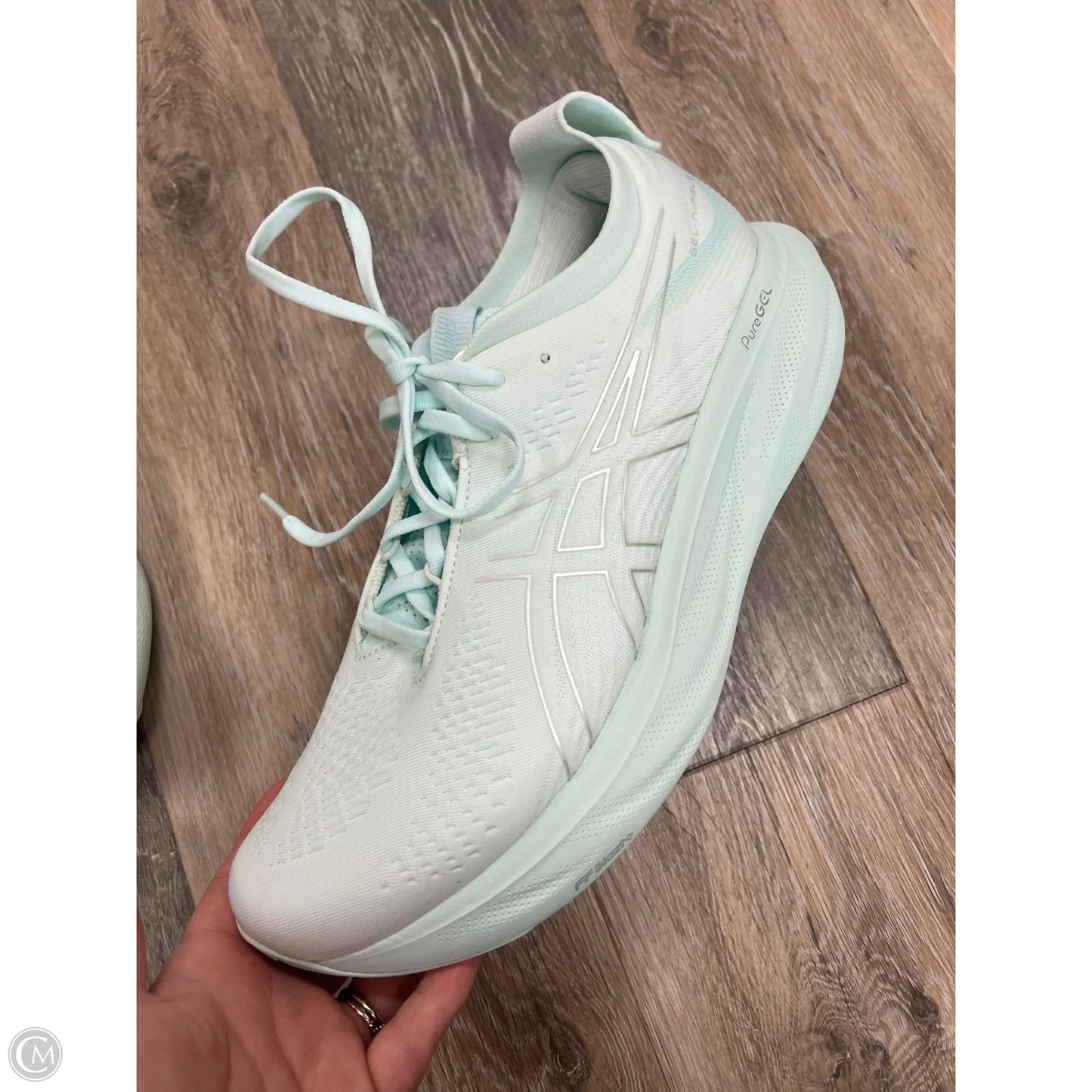 -Shoes Athletic By Asics In Blue, Size: 11