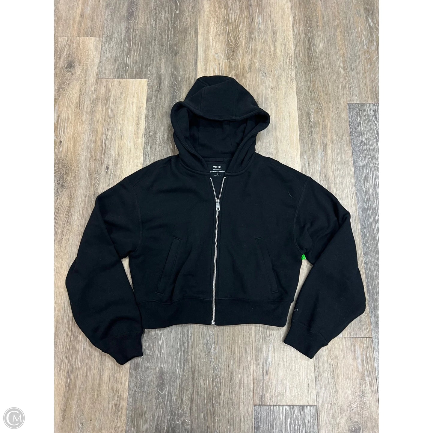 Sweatshirt Hoodie By Abercrombie And Fitch In Black, Size: S