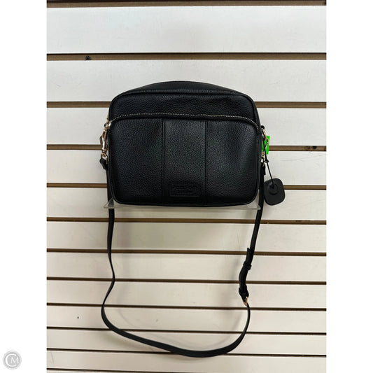 -Crossbody Leather By Pom Pom London, Size: Medium