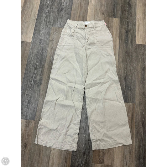 -Pants Cargo & Utility By Evereve In Tan, Size: 4