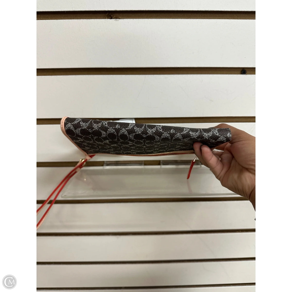 Wristlet Designer By Coach, Size: Medium